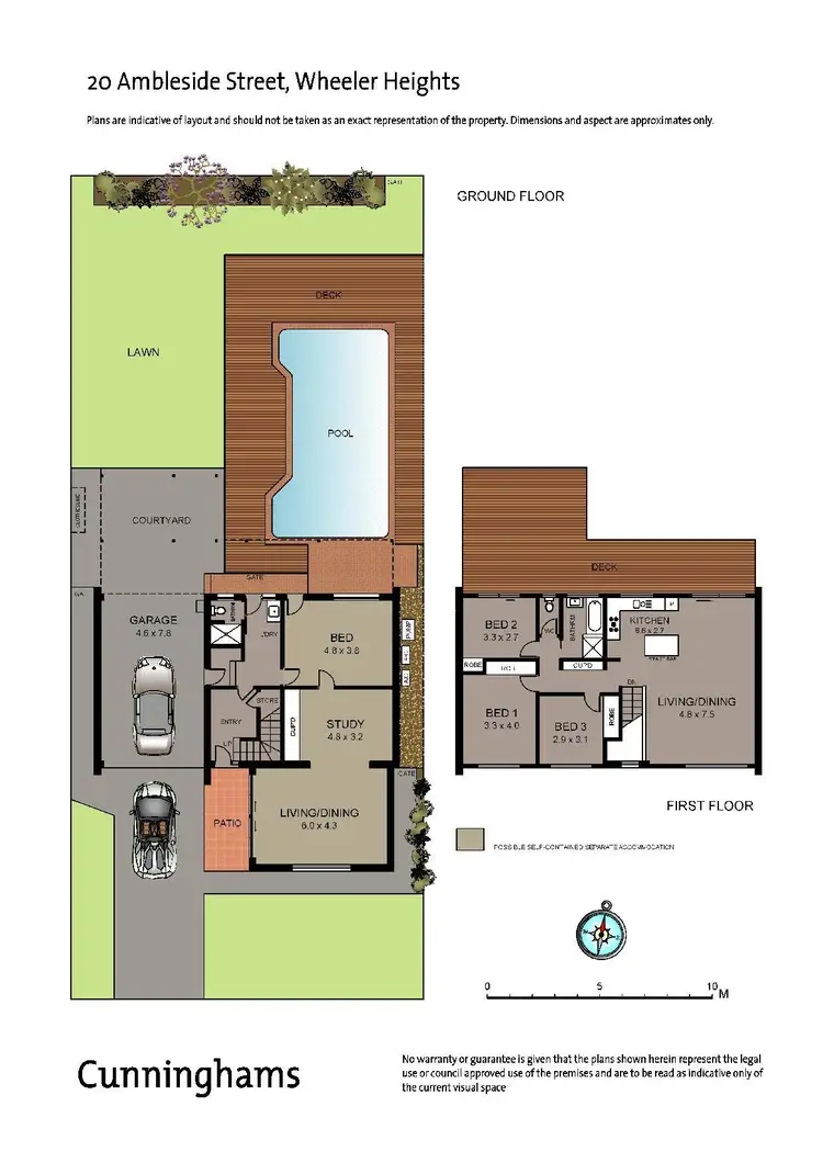 Floorplan of Homely house listing, 20 Ambleside Street, Wheeler Heights NSW 2097