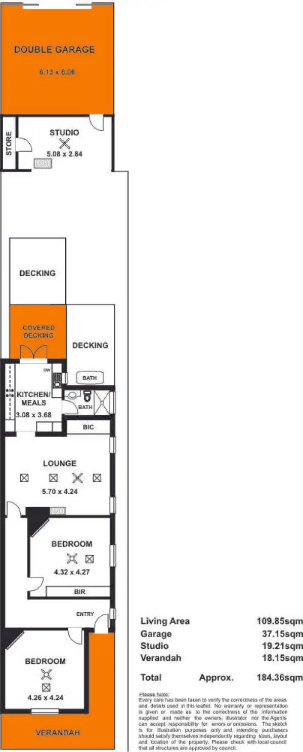 Floorplan of Homely house listing, 12 Wilson Court, Grange SA 5022