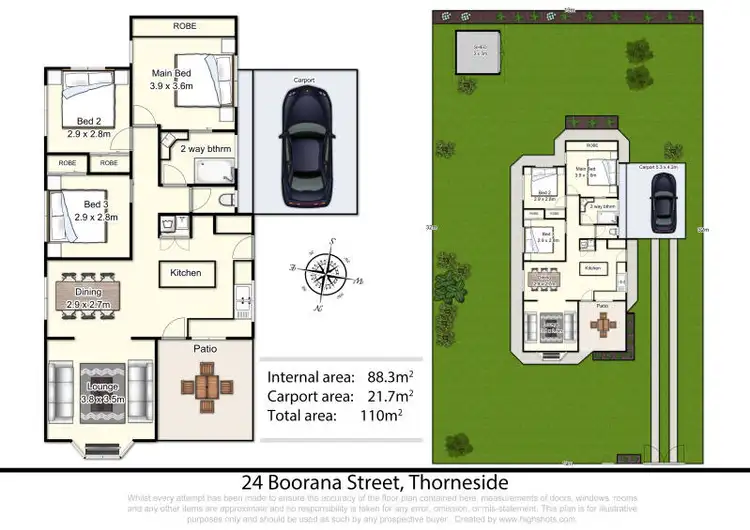 Floorplan of Homely house listing, 24 Boorana Street, Thorneside QLD 4158