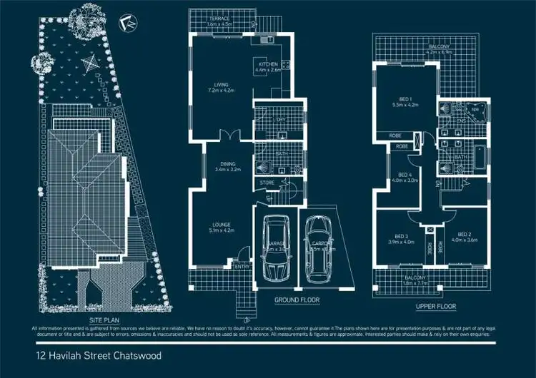 Floorplan of Homely house listing, 12 Havilah Street, Chatswood NSW 2067