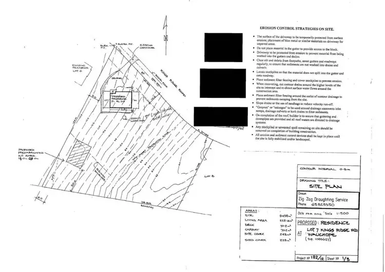 Floorplan of Homely land listing, 23 Kings Ridge, King Creek NSW 2446