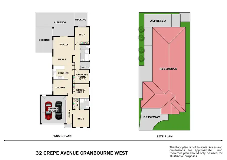 Floorplan of Homely house listing, 32 Crepe Avenue, Cranbourne West VIC 3977