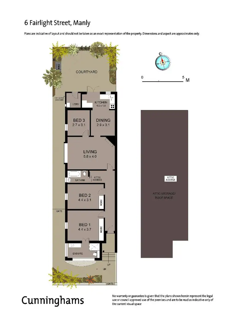 Floorplan of Homely house listing, 6 Fairlight Street, Manly NSW 2095