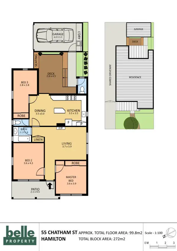 Floorplan of Homely house listing, 55 Chatham Street, Hamilton NSW 2303