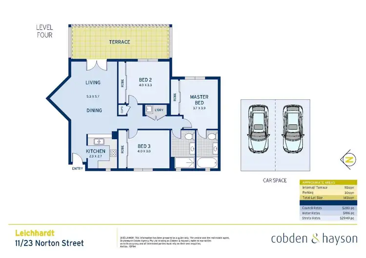 Floorplan of Homely apartment listing, 11/21-23 Norton Street, Leichhardt NSW 2040