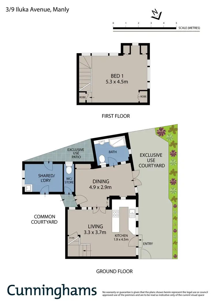 Floorplan of Homely unit listing, 3/9 Iluka Avenue, Manly NSW 2095