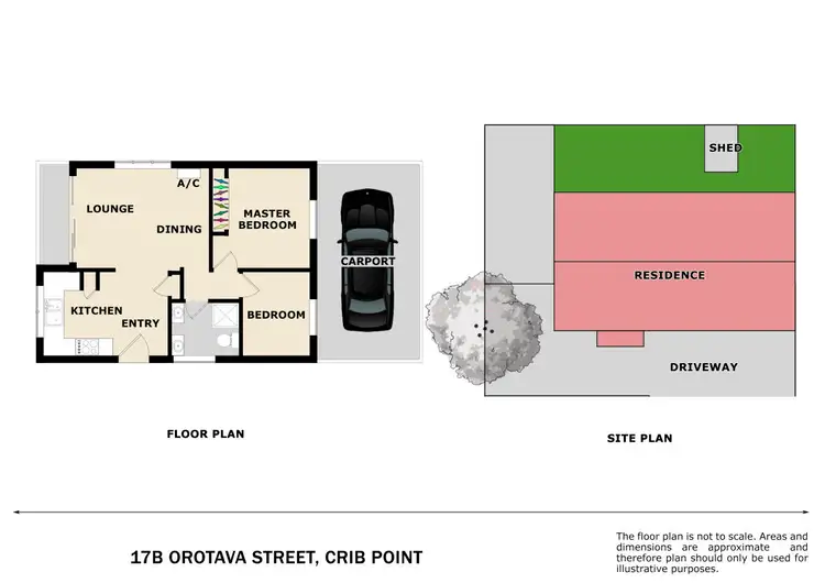 Floorplan of Homely unit listing, 17B Orotava Street, Crib Point VIC 3919