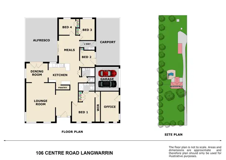 Floorplan of Homely house listing, 106 Centre Road, Langwarrin VIC 3910