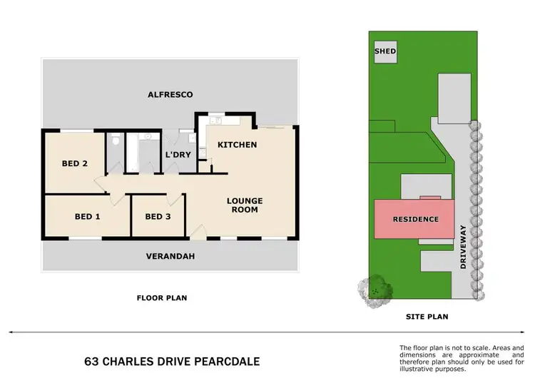 Floorplan of Homely house listing, 63 Charles Drive, Pearcedale VIC 3912