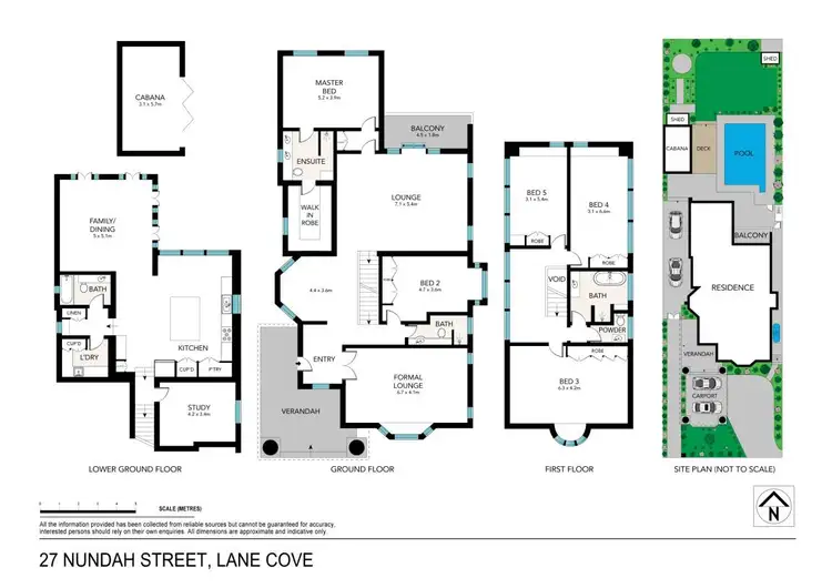 Floorplan of Homely house listing, 27 Nundah Street, Lane Cove NSW 2066