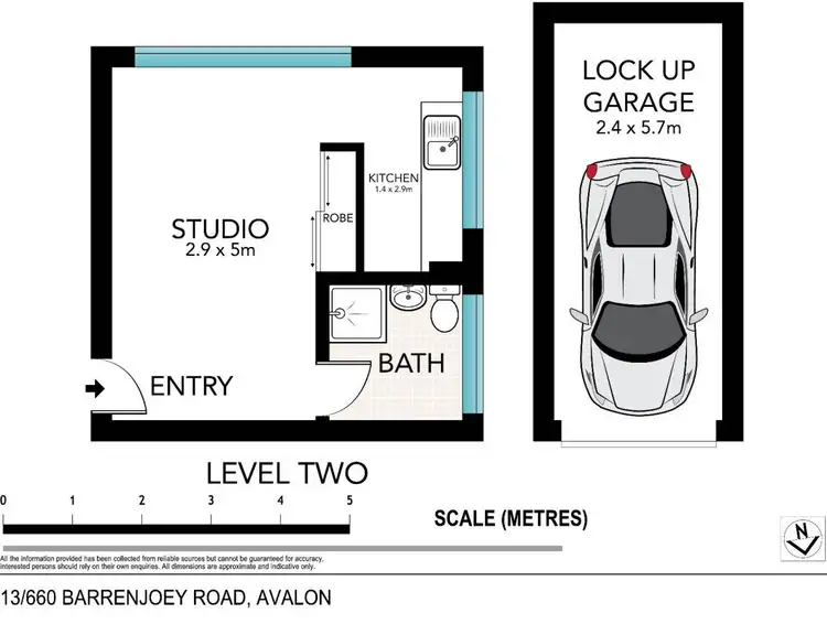 Floorplan of Homely apartment listing, 13/660 Barrenjoey Road, Avalon Beach NSW 2107
