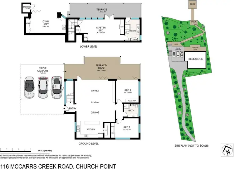 Floorplan of Homely house listing, 116 McCarrs Creek Road, Church Point NSW 2105