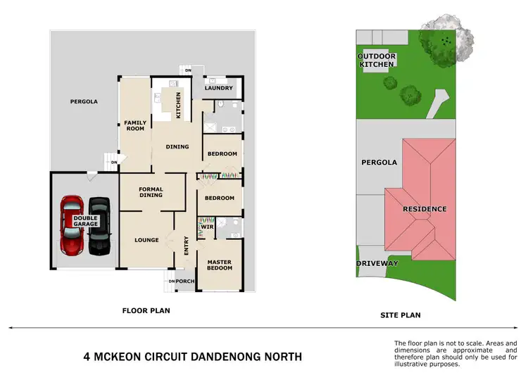 Floorplan of Homely house listing, 4 Mckeon Circuit, Dandenong North VIC 3175