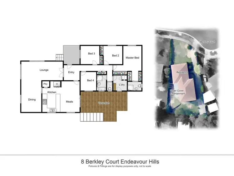 Floorplan of Homely house listing, 8 Berkley Court, Endeavour Hills VIC 3802