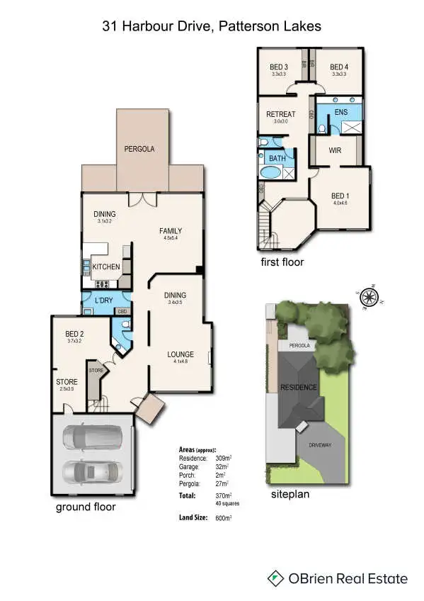 Floorplan of Homely house listing, 31 Harbour Drive, Patterson Lakes VIC 3197