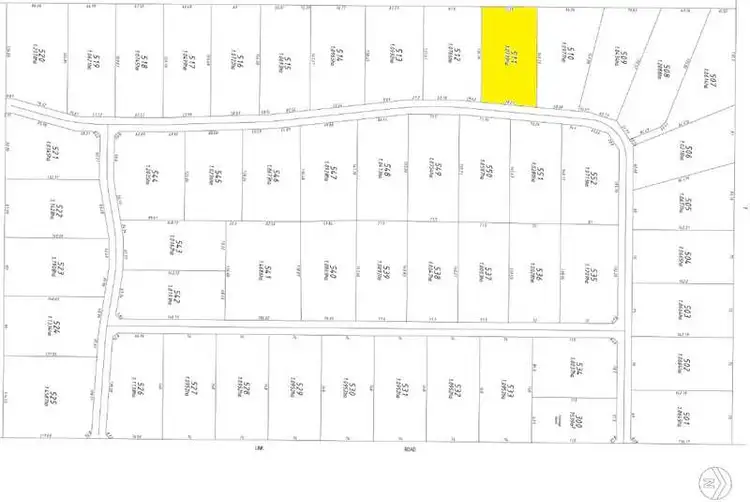 Floorplan of Homely land listing, LOT 510, 152 Ajana Drive, Marbelup WA 6330