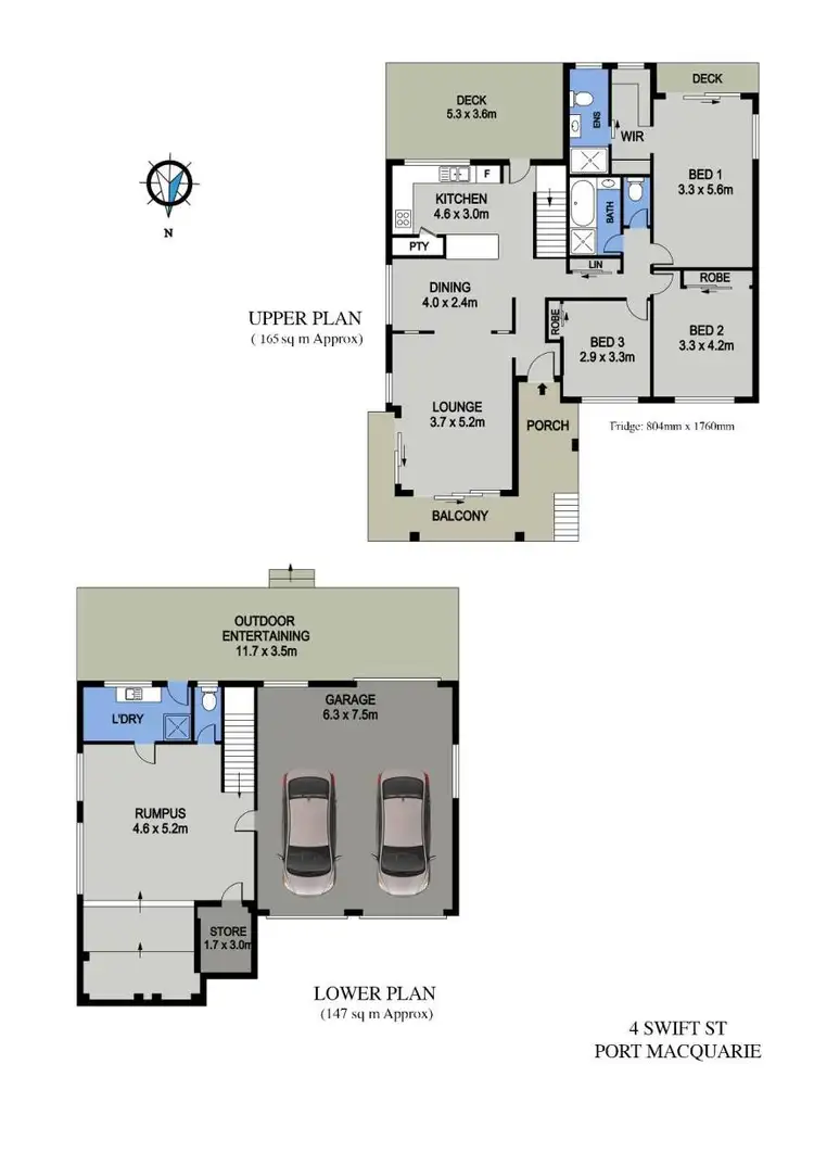 Floorplan of Homely house listing, 4 Swift Street, Port Macquarie NSW 2444