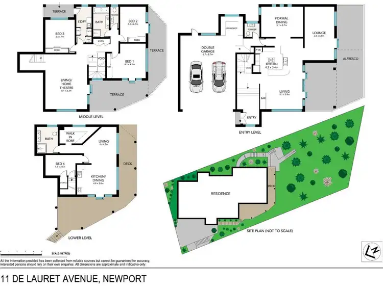 Floorplan of Homely house listing, 11 De Lauret Avenue, Newport NSW 2106