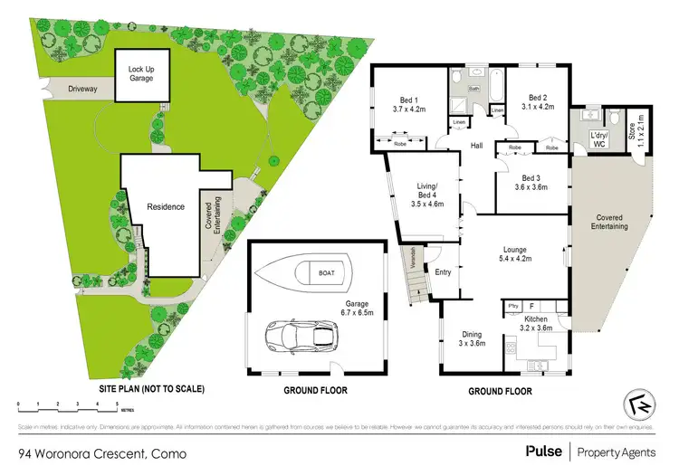 Floorplan of Homely house listing, 94 Woronora Crescent, Como NSW 2226