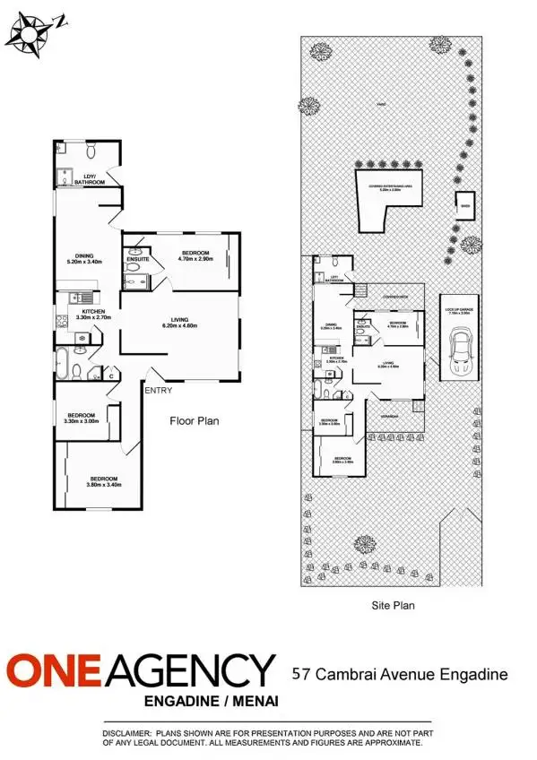 Floorplan of Homely house listing, 57 Cambrai Avenue, Engadine NSW 2233