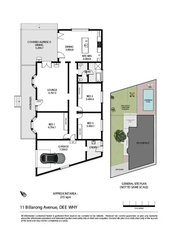 Floorplan of Homely house listing, 11 Billarong Avenue, Dee Why NSW 2099