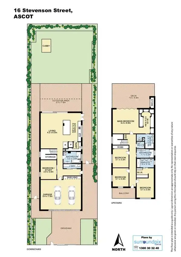 Floorplan of Homely house listing, 16 Stevenson Street, Ascot QLD 4007