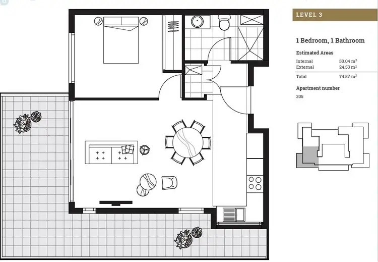 Floorplan of Homely apartment listing, 446-456 Bell Street, Preston VIC 3072