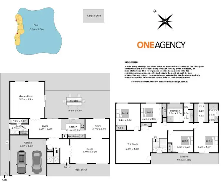 Floorplan of Homely house listing, 77 Thomas Mitchell Drive, Barden Ridge NSW 2234