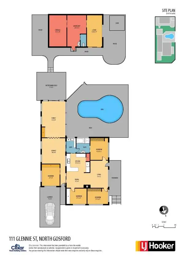 Floorplan of Homely house listing, 111 Glennie Street, North Gosford NSW 2250