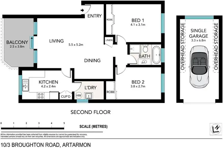 Floorplan of Homely apartment listing, 10/3 Broughton Road, Artarmon NSW 2064