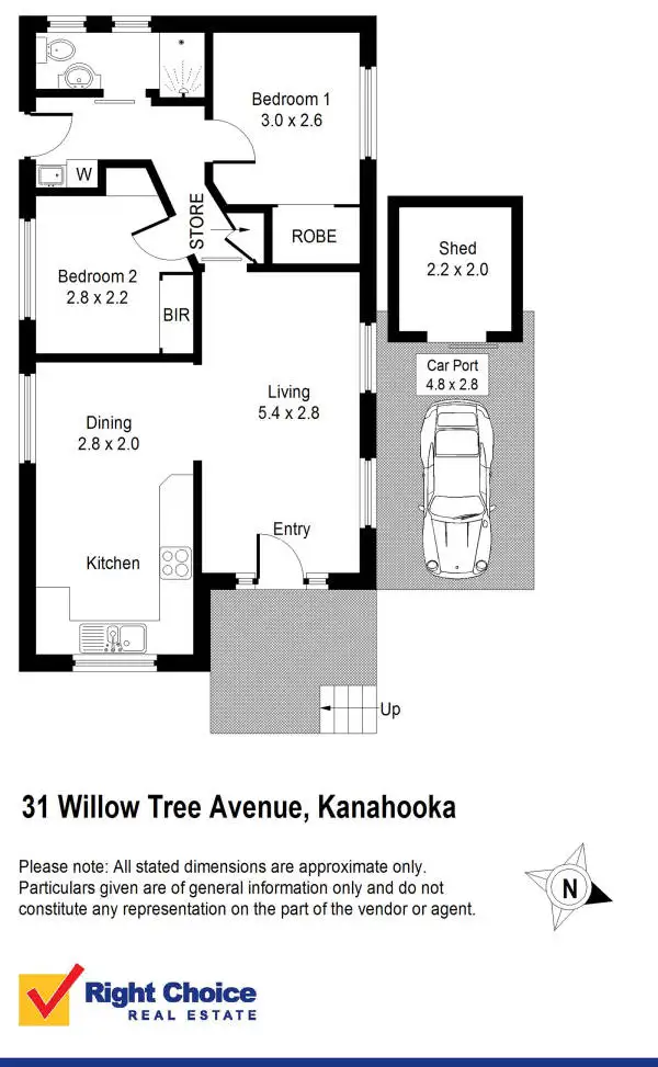 Floorplan of Homely villa listing, 31 Willow Tree Avenue, Kanahooka NSW 2530