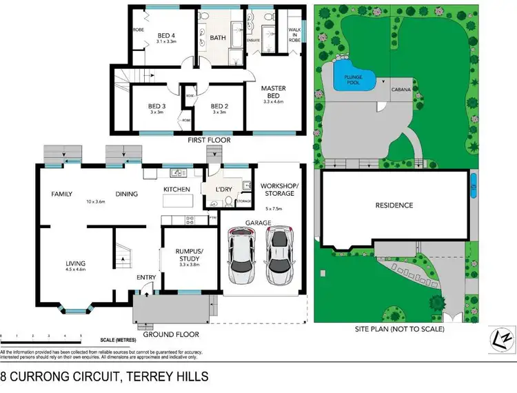 Floorplan of Homely house listing, 8 Currong Circuit, Terrey Hills NSW 2084