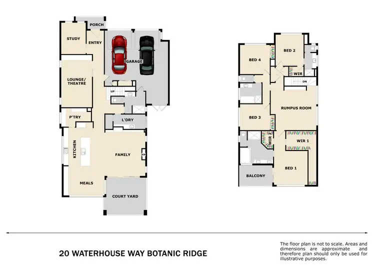 Floorplan of Homely house listing, 20 Waterhouse Way, Botanic Ridge VIC 3977