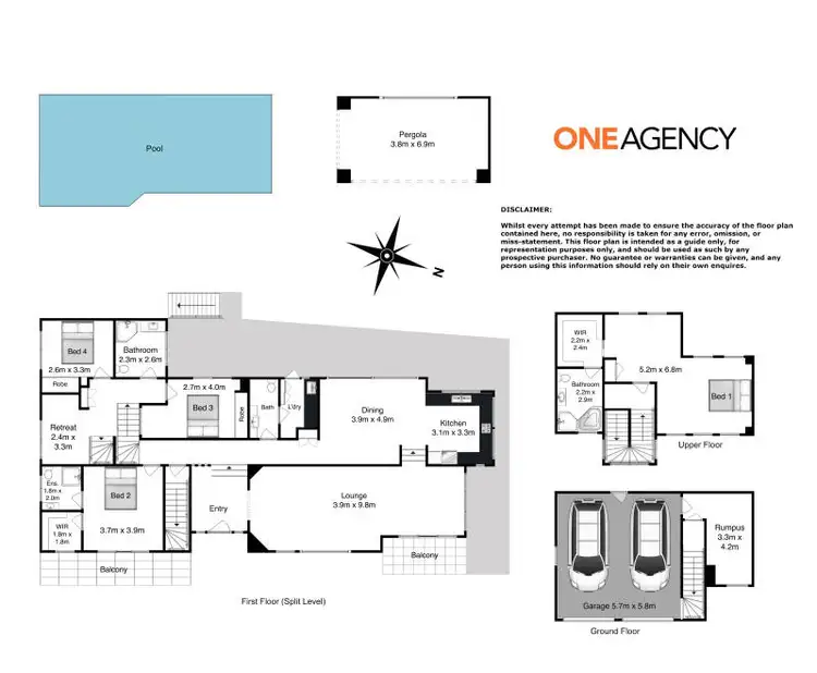 Floorplan of Homely house listing, 46 Griffin Parade, Illawong NSW 2234