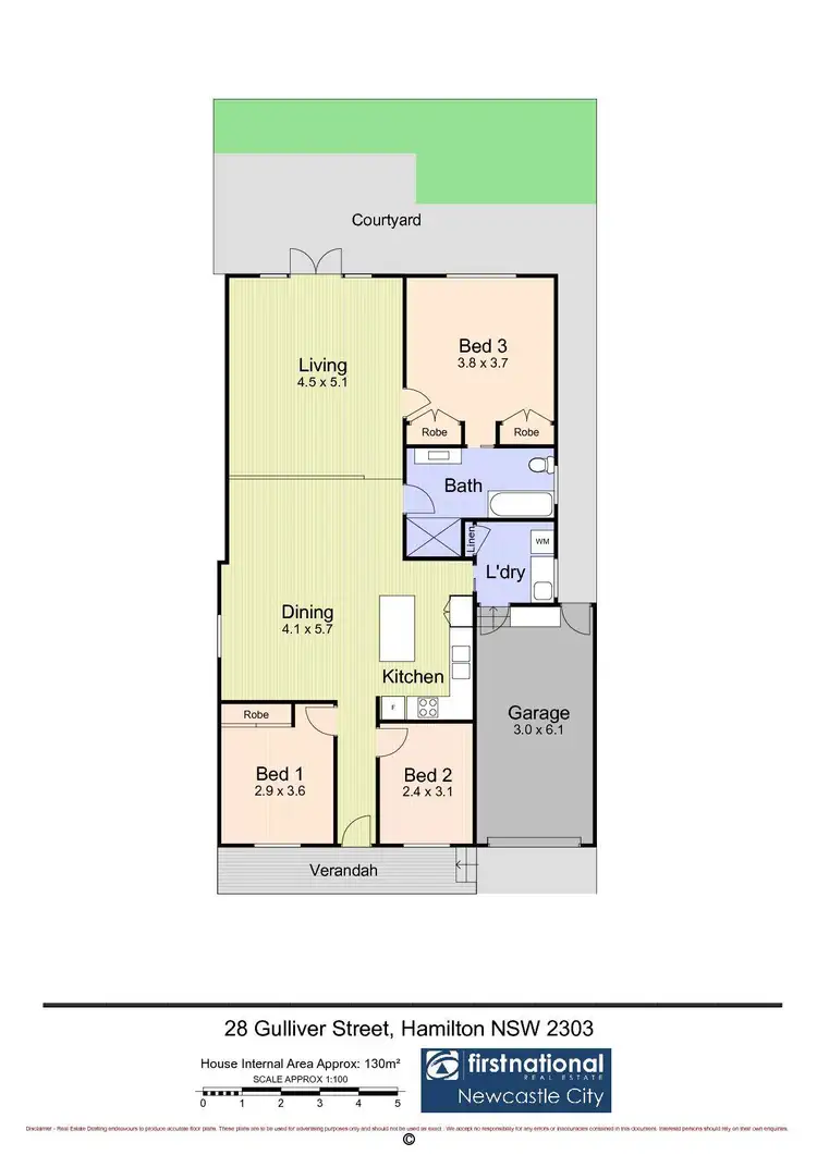 Floorplan of Homely house listing, 28 Gulliver Street, Hamilton NSW 2303