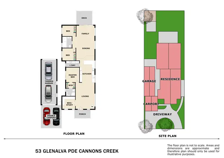 Floorplan of Homely house listing, 53 Glenalva Parade, Cannons Creek VIC 3977