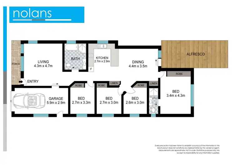 Floorplan of Homely house listing, 6 Carrall Close, Coffs Harbour NSW 2450