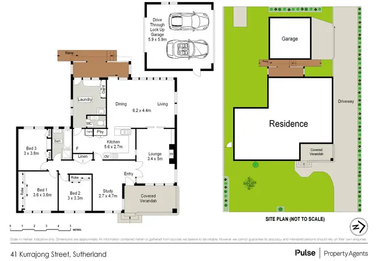 Floorplan of Homely house listing, 41 Kurrajong Street, Sutherland NSW 2232