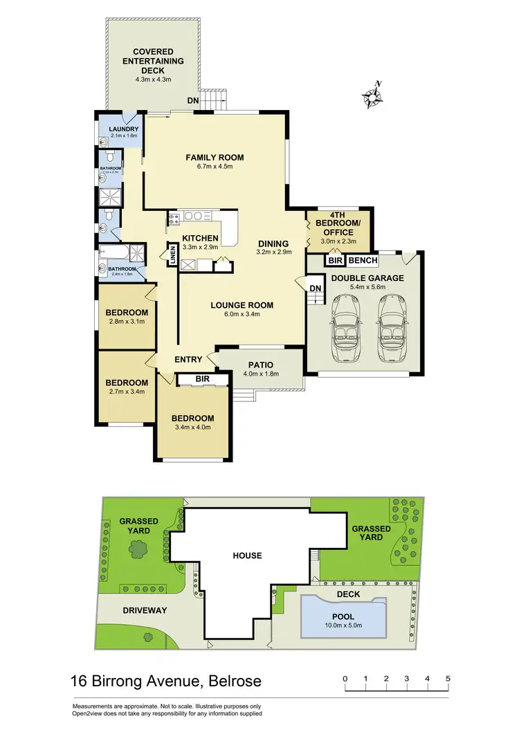 Floorplan of Homely house listing, 16 Birrong Avenue, Belrose NSW 2085