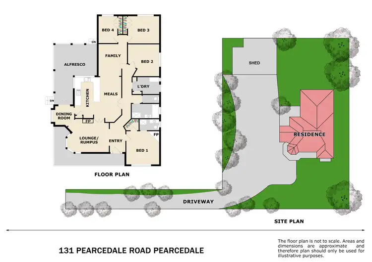 Floorplan of Homely house listing, 131 Pearcedale Road, Pearcedale VIC 3912
