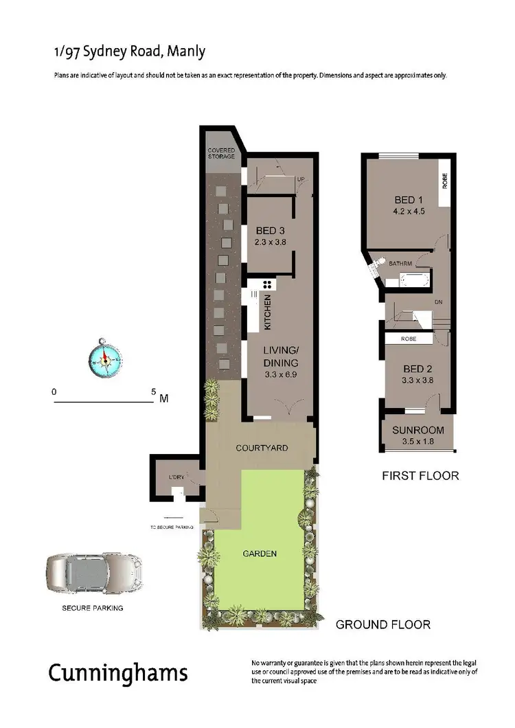 Floorplan of Homely house listing, 1/97 Sydney Road, Manly NSW 2095
