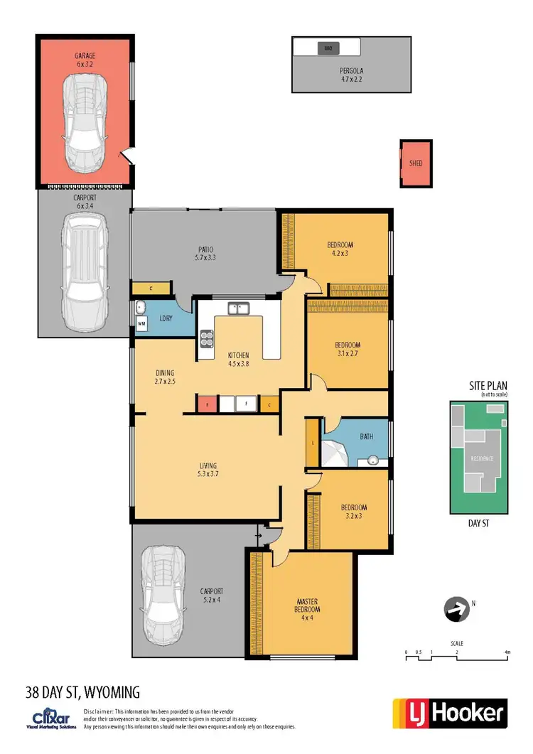 Floorplan of Homely house listing, 38 Day Street, Wyoming NSW 2250