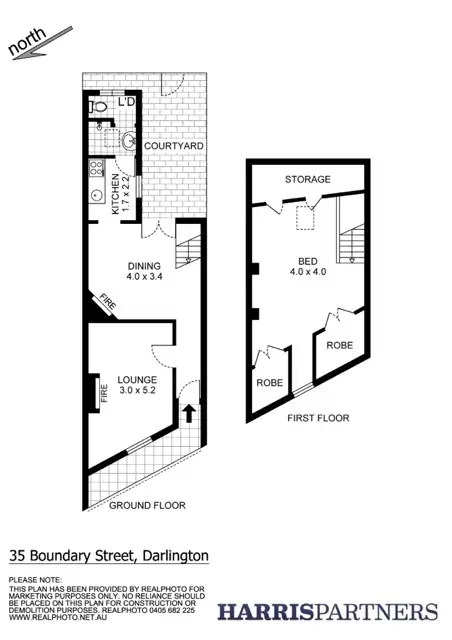 Floorplan of Homely house listing, 35 Boundary Street, Darlington NSW 2008
