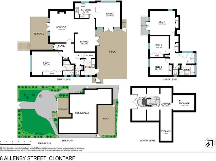 Floorplan of Homely house listing, 8 Allenby Street, Clontarf NSW 2093
