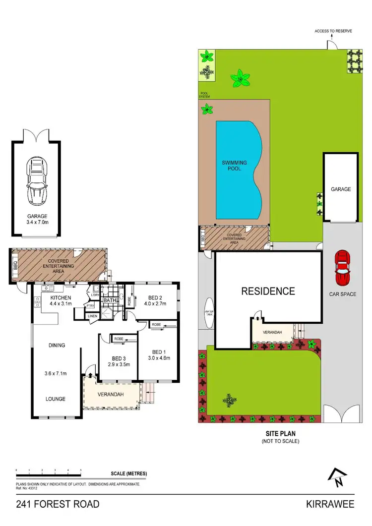 Floorplan of Homely house listing, 241 Forest Road, Kirrawee NSW 2232