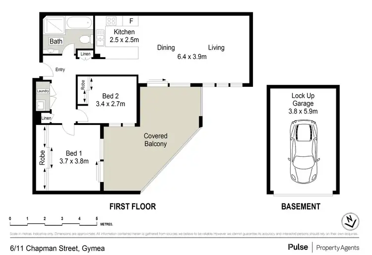 Floorplan of Homely apartment listing, 6/11-15 Chapman Street, Gymea NSW 2227