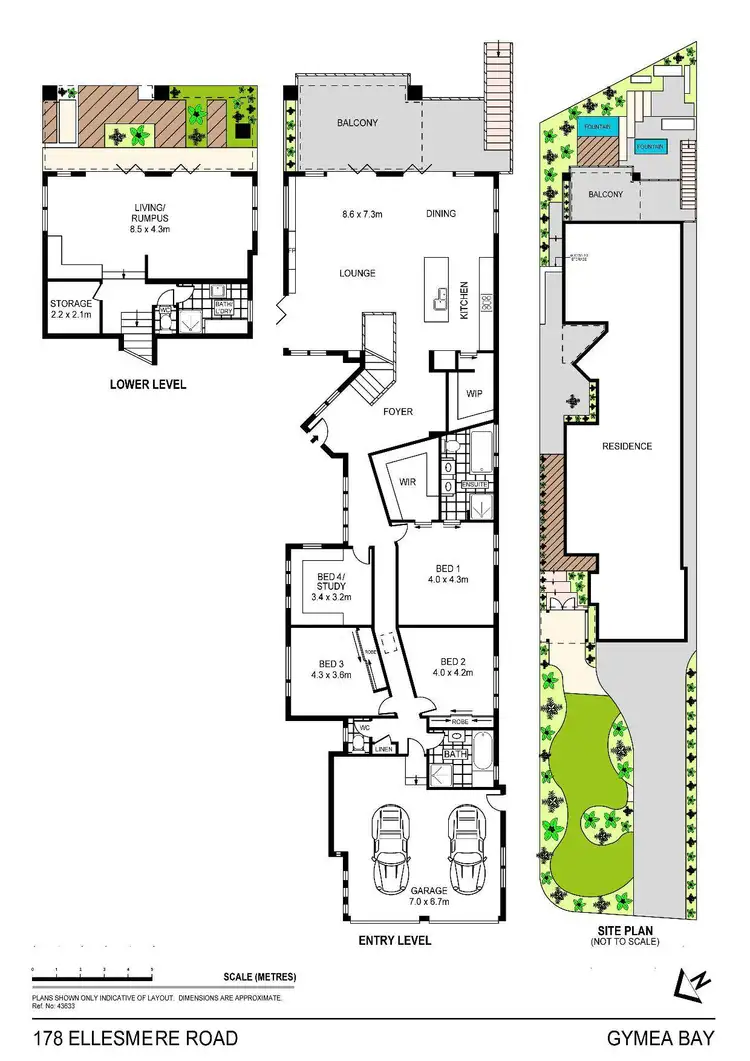 Floorplan of Homely house listing, 178 Ellesmere Road, Gymea Bay NSW 2227