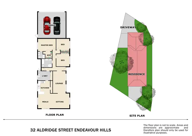 Floorplan of Homely house listing, 32 Aldridge Street, Endeavour Hills VIC 3802