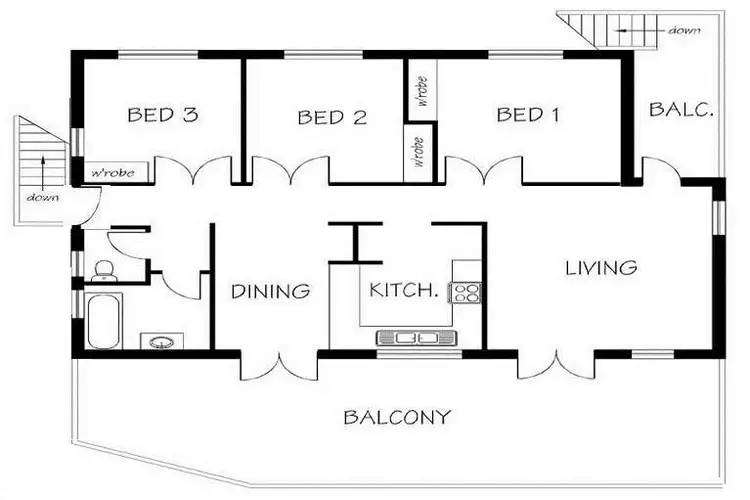 Floorplan of Homely house listing, 28 Parkside Crescent, Leanyer NT 812