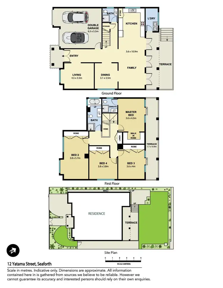 Floorplan of Homely house listing, 12 Yatama Street, Seaforth NSW 2092